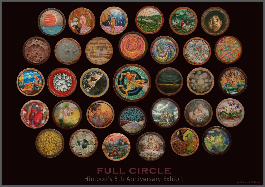 Circular art himbon