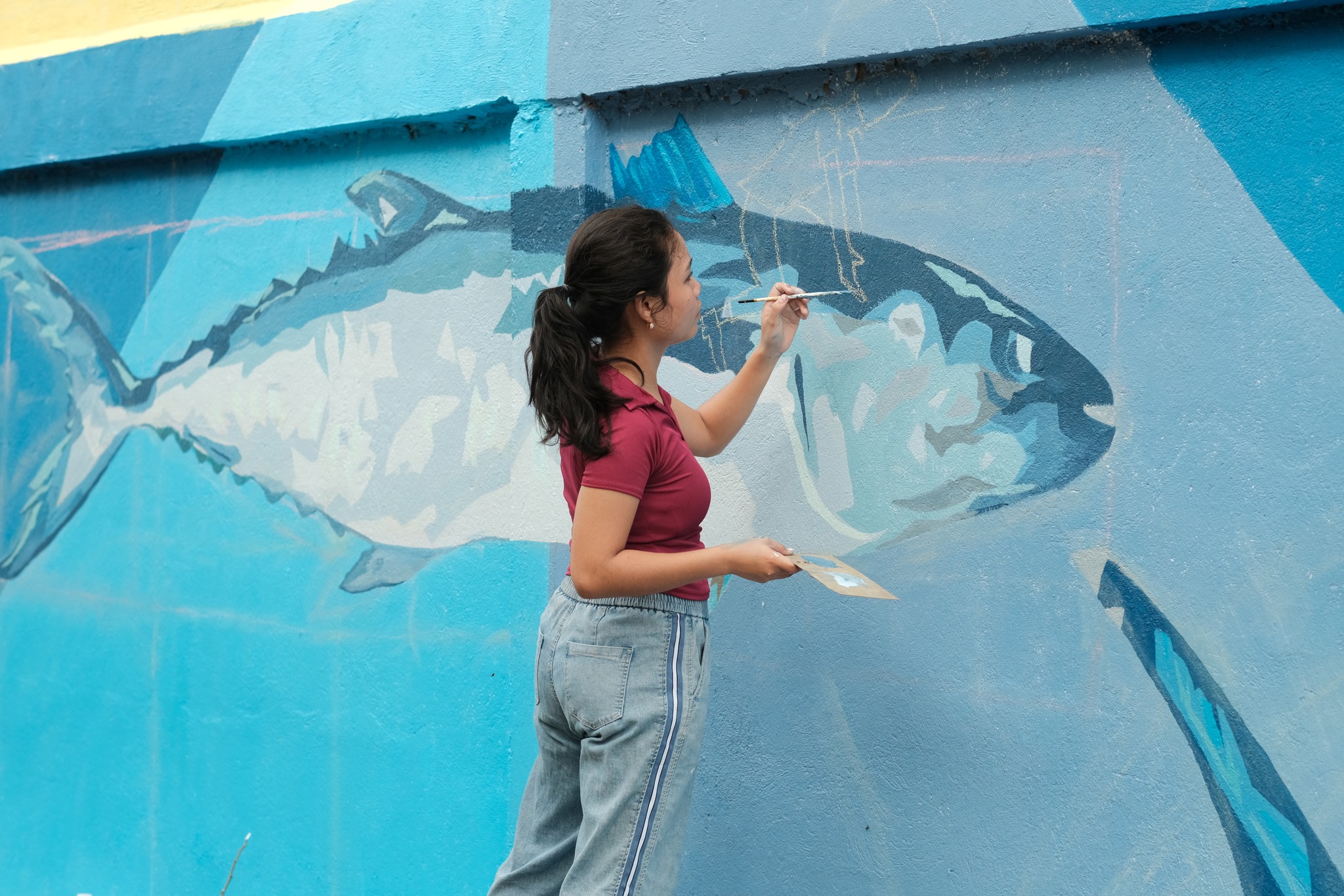 Kikik Kollektive, NISU unveiled Dagyaw mural Rooted in Rural Dignity