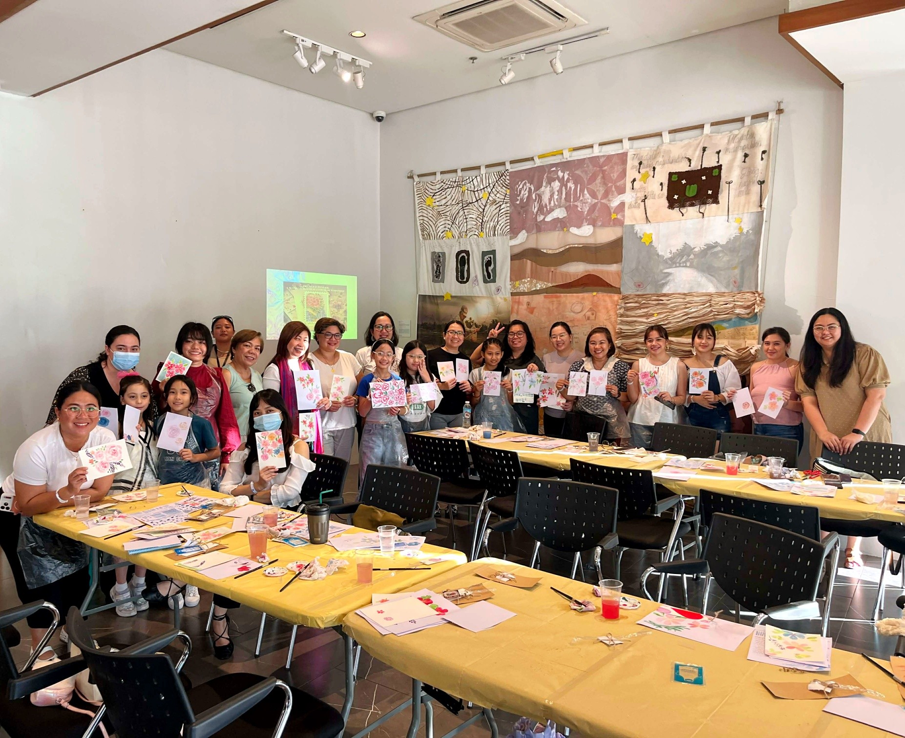 Em-Em Guarin Leads Women’s Month Watercolor Workshop at ILOMOCA