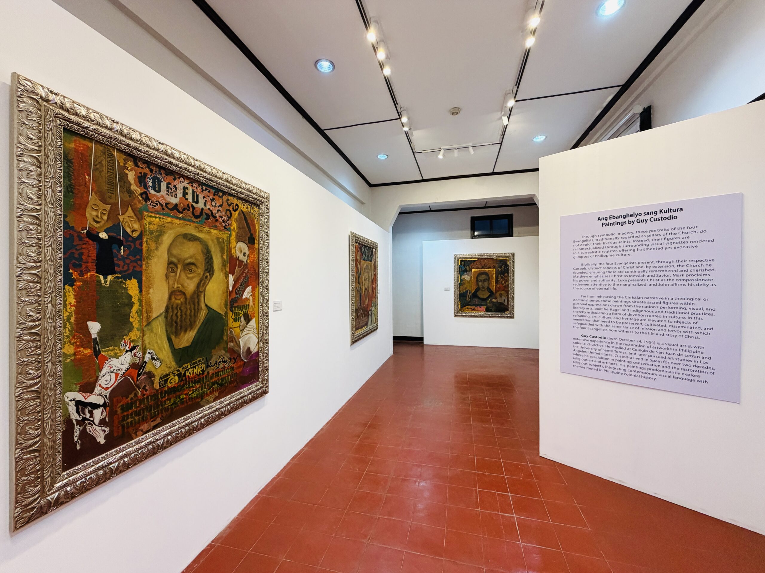 Guy Custodio Paintings on view at Taohay NCCA Hulot Taliambong